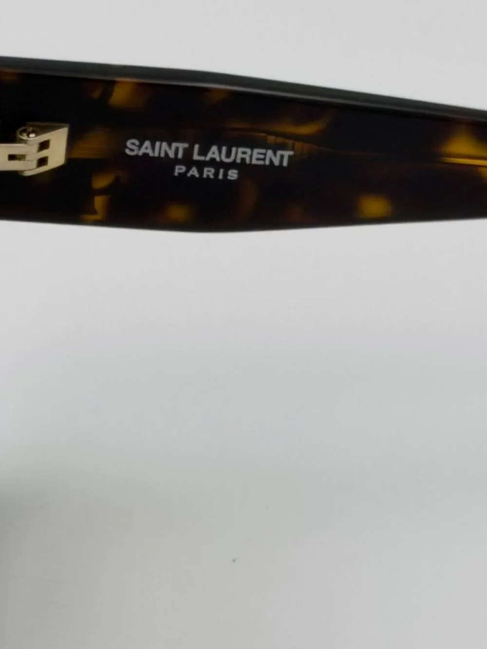 Saint Laurent SL M9 003 55mm Havana Brown Square Sunglasses YSL w/ Case